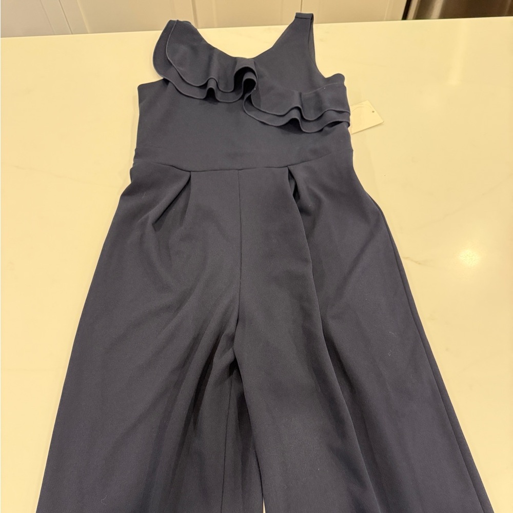 Girls NWT Elegant Midnight Blue Jumpsuit